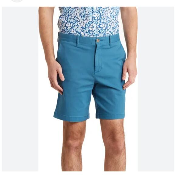 NWT Penguin Mens Stretch Slim Fit 8" Inseam Shorts Size 36 - Picture 1 of 6